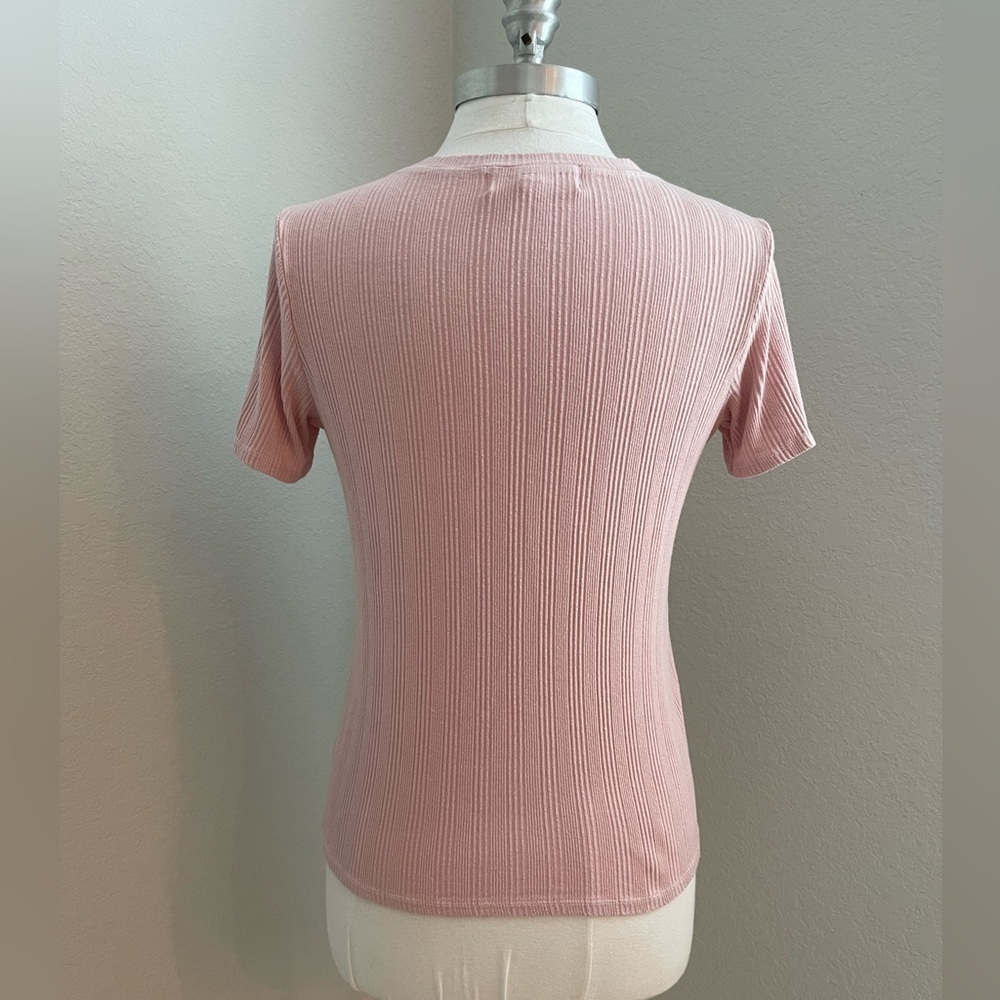 ANTHROPOLOGIE / CLOTH & STONE Ribbed Tee - Picture 11 of 15